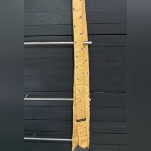 Valentino Gold Floral Tie